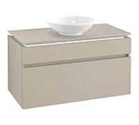 Villeroy & Boch Legato Villeroy & Boch B572L0VK 100x55x50cm, avec éclairage LED, Soft Grey