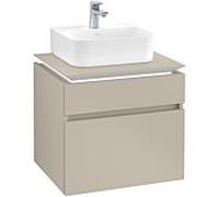 Villeroy & Boch Legato Villeroy & Boch B732L0VK 60x55x50cm, avec éclairage LED, Soft Grey