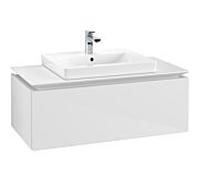 Villeroy & Boch Legato Villeroy & Boch vasque B68000DH 100x38x50cm, Glossy White