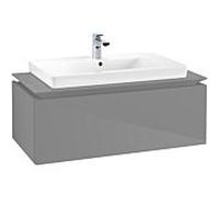 Villeroy & Boch Legato Villeroy & Boch vasque B69400FP 100x38x50cm, Glossy Grey
