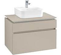 Villeroy & Boch Legato Villeroy & Boch vasque B73400VK 80x55x50cm, Soft Grey