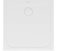 Villeroy & Boch Lifetime Plus receveurs de douche, carré, céramique, antidérapant, 1000x1000x35mm, 6223J5TP, Couleur: Taupe antidérapant