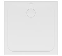 Villeroy & Boch Lifetime Plus Villeroy & Boch douche 6223J501 100 x 100 x 3.5 cm, blanc avec anti-dérapant