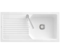 Villeroy & Boch Linara évier en céramique 100x51 cm blanc 338601KG