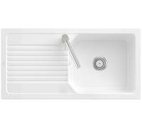 Villeroy & Boch Linara évier en céramique 100x51 cm blanc 338601R1