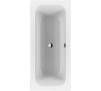 Villeroy & Boch Loop baignoire duo - 180x80cm - rectangulaire - acrylique Blanc Alpin brillant uba180lfs2v-01