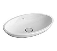 Villeroy & Boch LOOP & FRIENDS 63 x 43 cm, blanc, ovale, avec trop-plein