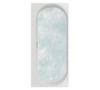 Villeroy & Boch Loop & Friends baignoire, forme intérieure ovale, 1800x800x465mm, avec système balnéo Combipool Comfort, UCC180LOF2A1VRW, Exécution: Blanc pierre, position technique 1 / sans arrivée d