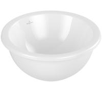 Villeroy & Boch Loop & Friends lavabo 38x38 cm ronde sous plan blanc 4A5201R1