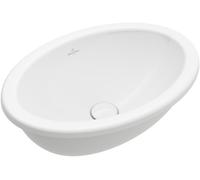 Villeroy & Boch Loop & Friends lavabo 50x36 cm ovale encastrée blanc 4A610101
