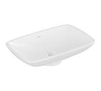 Lavabo Villeroy & Boch Loop & Friends 51540101 58,5 x 38 cm, blanc, sans débordement