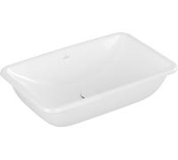 Villeroy & Boch Loop & Friends lavabo 61.5x38 cm rectangulaire sous plan blanc 4A5800R1