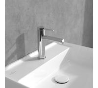 Villeroy & Boch Mitigeur lavabo Loop TVW10610315361 levier unique sans garniture de vidange chromé