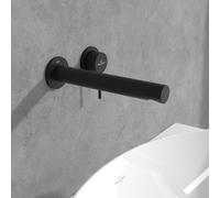 Villeroy & Boch – Set montage final TVZ106010000K5 mitigeur lavabo 2 trous encastré mural noir mat