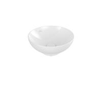 Villeroy & Boch Loop & Friends Vasque à poser 38x15x10cm Rond sans trop-plein CeramicPlus Blanc Alpin 4a4501r1