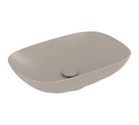 Villeroy & Boch Loop & friends vasque à poser - 56x38cm - rectangulaire sans trop-plein CeramicPlus almond 4a4901am