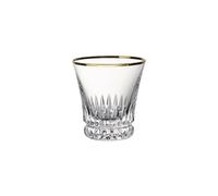 Villeroy & Boch - lot de verres à eau avec bord doré Grand Royal Gold, verres à eau de 200 ml, verre cristallin, transparent