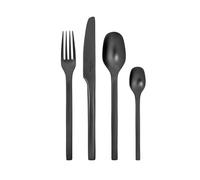 Villeroy & Boch - Manufacture Cutlery Couverts de table pour jusqu’à 4 personnes, 16 pièces, acier inoxydable, noir 12-6556-9040