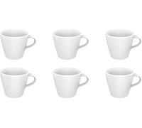 Villeroy & Boch Manufacture Rock blanc 6er Set Espressoobertasse weiß D. 6.5cm