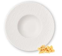 Assiette à Pâtes Villeroy & Boch Manufacture Rock Blanc 29 cm (Lot de 6)