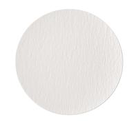 Villeroy & Boch Manufacture Rock Blanc Assiette gourmet, 31,7 cm, Porcelaine Premium, Blanc
