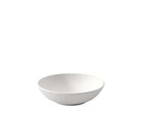 Villeroy & Boch - Manufacture Rock Blanc bol à dessert plate blanche, résistant au lave-vaisselle/micro-ondes, design mat, look ardoise, bol pour salades et bowls, porcelaine Premium