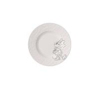 Villeroy & Boch Assiette à dessert Manufacture Rock Mickey Mouse blanc - résistant au lave-vaisselle