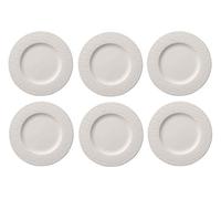Villeroy & Boch Manufacture Rock blanc Speiseteller 6er Set 27cm (6x 10-4240-2620)