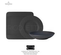 Villeroy & Boch - manufacture rock - Set Vaisselle 36 Pièces X 12 Gens