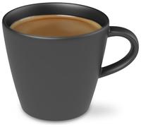 Villeroy & Boch - Manufacture Rock Tasse à moka/expresso, belle petite tasse noire en porcelaine premium, résistante au lave-vaisselle
