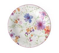 Villeroy & Boch Mariefleur Basic Assiette petit-déjeuner, 21 cm, Porcelaine Premium, Blanc/Multicolore