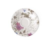 Villeroy & Boch Mariefleur Basic Sucrier en porcelaine, grau, Kaffeeuntertasse