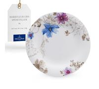 Villeroy & Boch Mariefleur Gris Basic Assiette plate, 27 cm, Porcelaine Premium, Blanc/Multicolore
