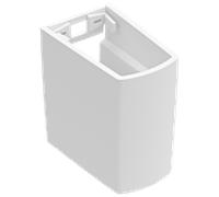 Villeroy & Boch siphon couvercle 524400R1 blanc avec Ceramicplus, pour le bassin