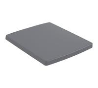 Villeroy & Boch Memento 2.0 abattant de WC - fermeture douce & déclipsage rapide - graphite 8m24s1i4