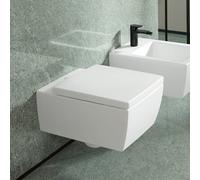 Villeroy & Boch Memento 2.0 - Cuvette suspendue à fond creux avec DirectFlush blanc sans CeramicPlus