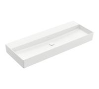 Villeroy & Boch Memento 2.0 lavabo - 1200x470mm stone white 4a22cfrw