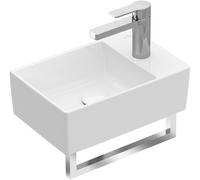 Villeroy & Boch Lave-mains Memento 2.0 43234001 40×26 cm blanc alpin, trou robinet, sans trop-plein