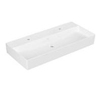Villeroy & Boch Memento 2.0 lavabo 4A221K01 100 x 47 cm, blanc alpin, avec trou pour robinetterie, sans trop-plein