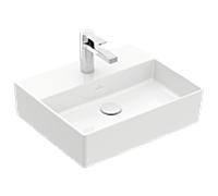 Villeroy & Boch Lavabo Memento 2.0 4A225101 50×42 cm blanc alpin trou robinetterie sans trop-plein