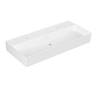 Villeroy & Boch Memento 2.0 lavabo 4A22A1R1 100 x 47 cm, blanc alpin C-plus, avec trou pour robinetterie, sans trop-plein