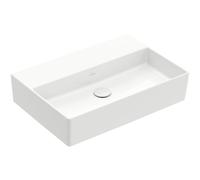 Villeroy & Boch Memento 2.0 lavabo - dessous rectifié 60x42cm - sans trop-plein sans trou de robinet CeramicPlus blanc 4a226fr1