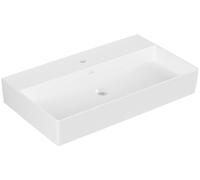 Villeroy & Boch Memento 2.0 lavabo 4A2281R1 80 x 47 cm, blanc alpin C-plus, avec trou pour robinetterie, sans trop-plein