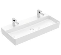 Villeroy & Boch Memento 2.0, lavabo suspendu, 1000 x 470 mm, sans trop-plein, poli, 4A221K01, Couleur: blanc-alpin