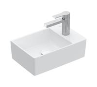 Villeroy & Boch Lavabo Memento 2.0 432340R1 400x260x111 mm Céramique Blanc Alpin sans trop-plein
