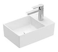 Villeroy & Boch Lave-mains Memento 2.0 40x26 cm 1 trou sans trop-plein Blanc pierre 432340RW