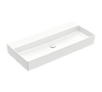 Villeroy & Boch Memento 2.0 vasque 4A221FR1 100 x 47 cm, blanc alpin C-plus, sans trou pour robinetterie, sans trop-plein