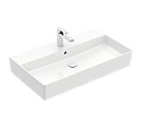 Villeroy & Boch vasque Memento 2.0 4A2280R1 80 x 47 cm, blanc alpine C-plus, 1 trou, trop-plein