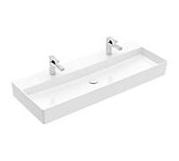 Villeroy & Boch Memento 2.0 vasque 4A22C101 120 x 47 cm, blanc alpine, avec trou pour robinetterie, sans trop-plein