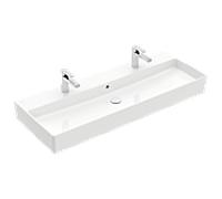 Villeroy & Boch Memento 2.0 vasque 4A22CK01 120 x 47 cm, blanc alpine, avec trou pour robinetterie, avec trop-plein
